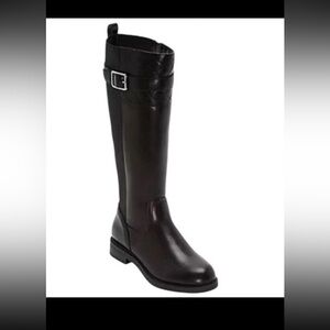 NEW St. John's Bay Winterwood Black Riding Boots Sz 8M- Retail $85